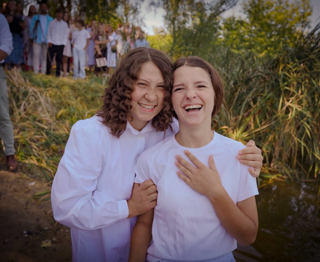 Радість після водного хрещення